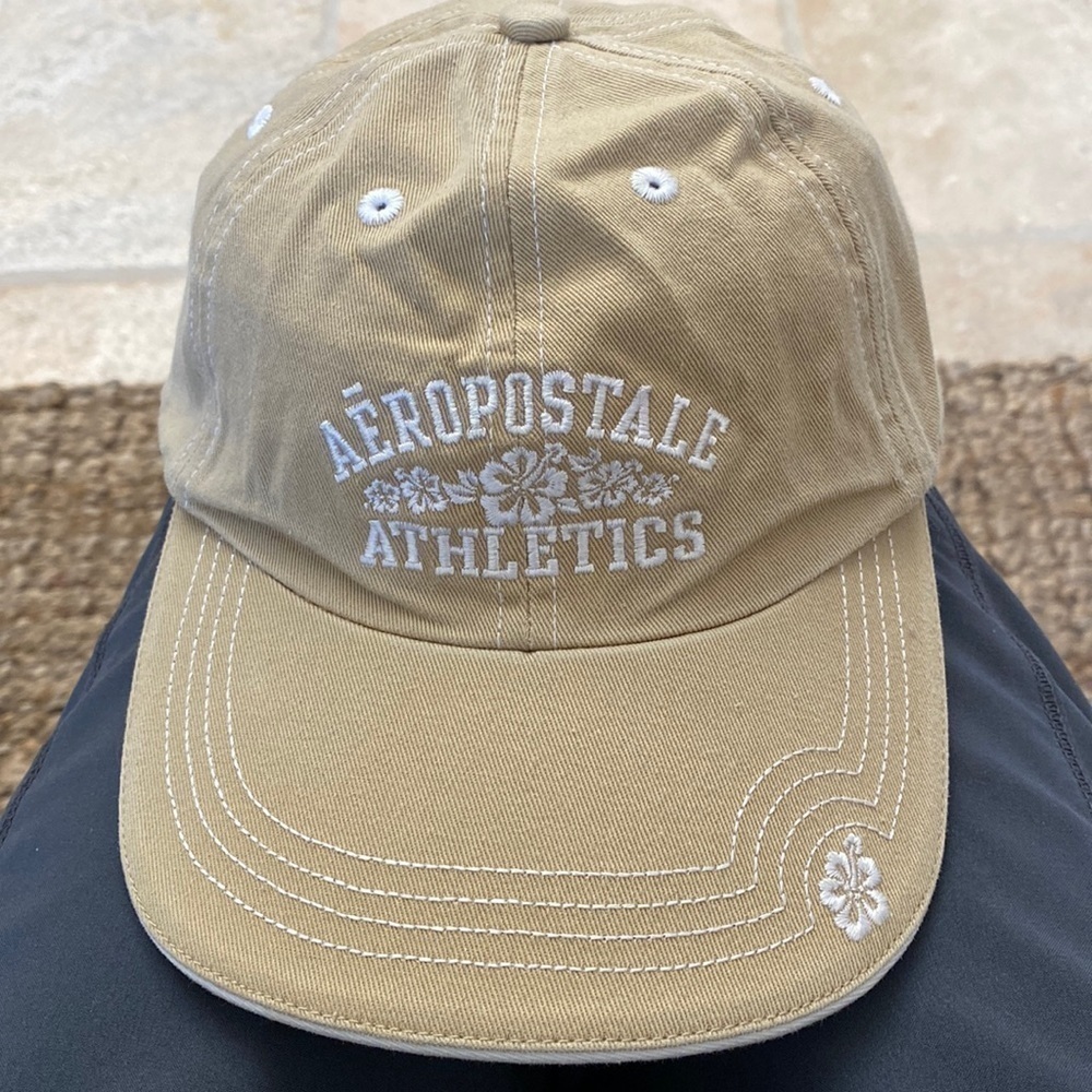 Women’s Aeropostale Tan Athletics ball cap, Hat Size OS